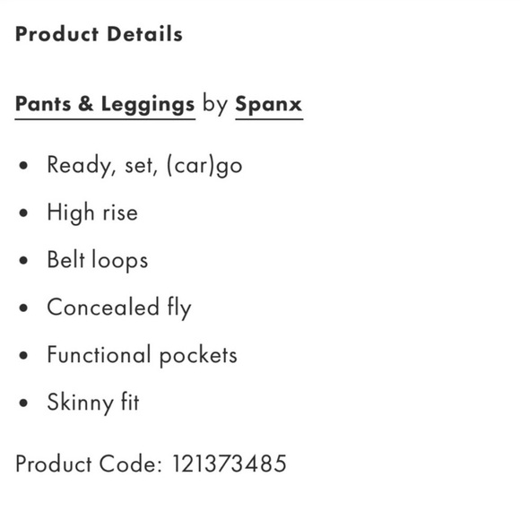 NWT…Spanx pants - Picture 5 of 6
